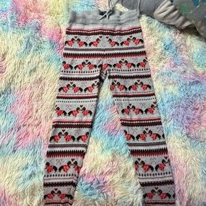 Warm cozy winter pants